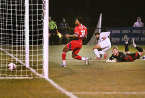 MOUNTAIN STATE MIRACLE: WVU men’s soccer rallies behind Caldeira’s heroics to stun St. John’s in NCAA opener